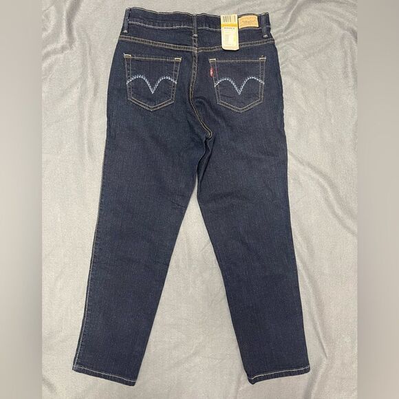 Levi Strauss Women’s Blue Perfectly Slimming 512 Ankle Pencil Size 6 Medium - Picture 3 of 11